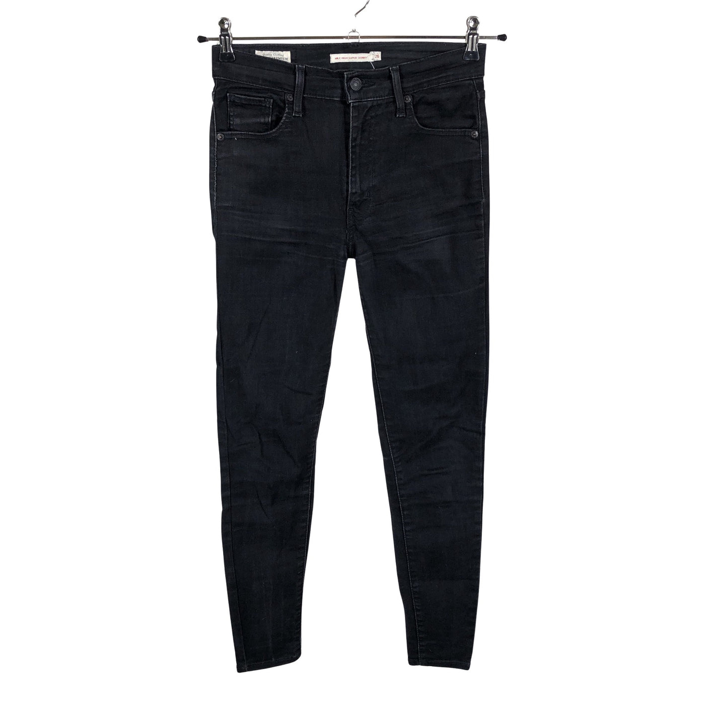 Naisten Levi's - Farkut, koko W26 - Musta (1)