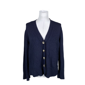 Naisten Massimo Dutti - Neuletakki, koko 38 - Sininen (1)