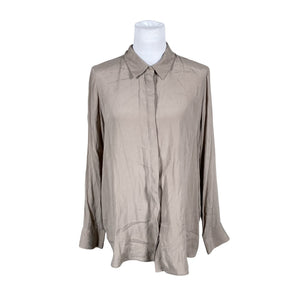 Naisten Essentials by Stockmann - Sifonkitunika, koko 40 - Harmaa (1)