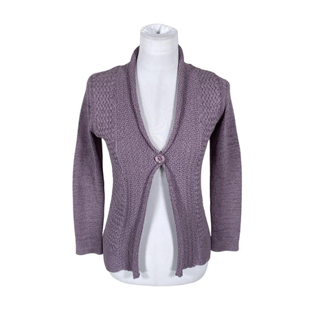 Naisten Classic Line - Neuletakki, koko 34 - Violetti ()