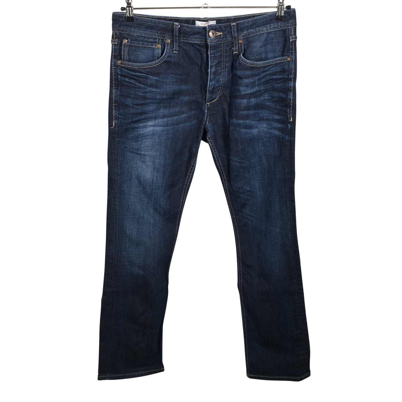 Miesten Jack & Jones - Farkut, koko W33 - Sininen (1)