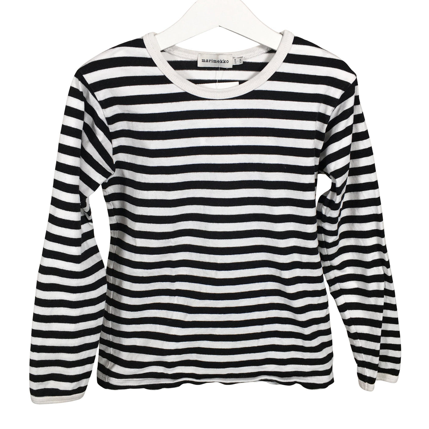Tyttöjen Marimekko - Trikoopaita, koko 122 - 128 - Valkoinen (1)