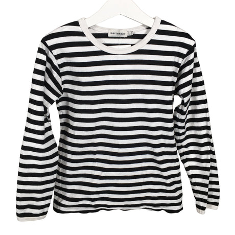 Tyttöjen Marimekko - Trikoopaita, koko 122 - 128 - Valkoinen ()
