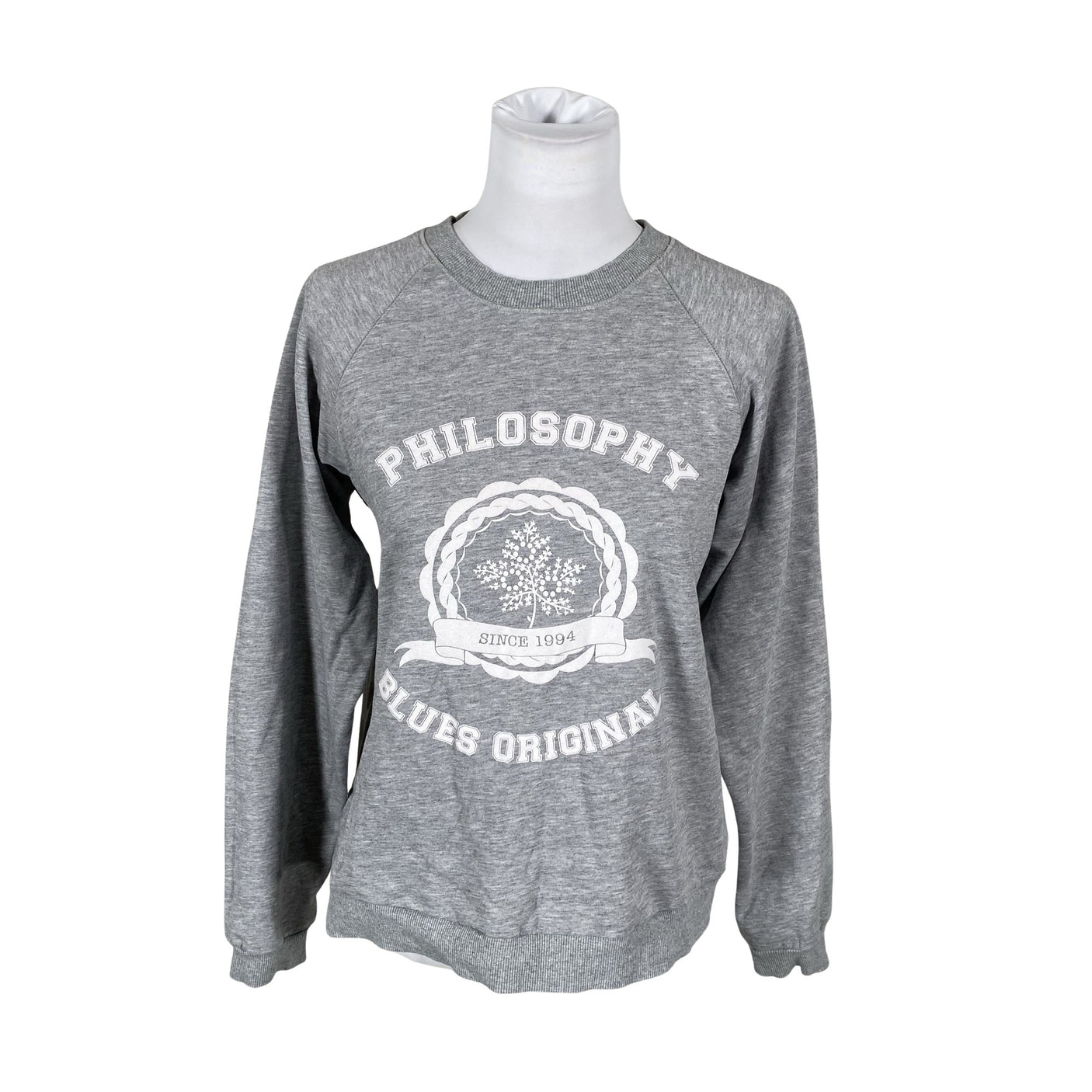 Naisten Philosophy Blues Original - Collegepaita, koko 38 - Harmaa (1)