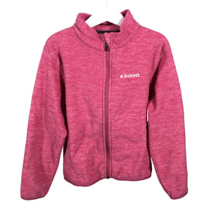 Tyttöjen Everest - Fleecetakki, koko 122 - 128 - Pinkki (1)