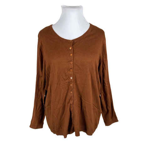 Naisten Gerry Weber - Neuletakki, koko 46 - Ruskea ()