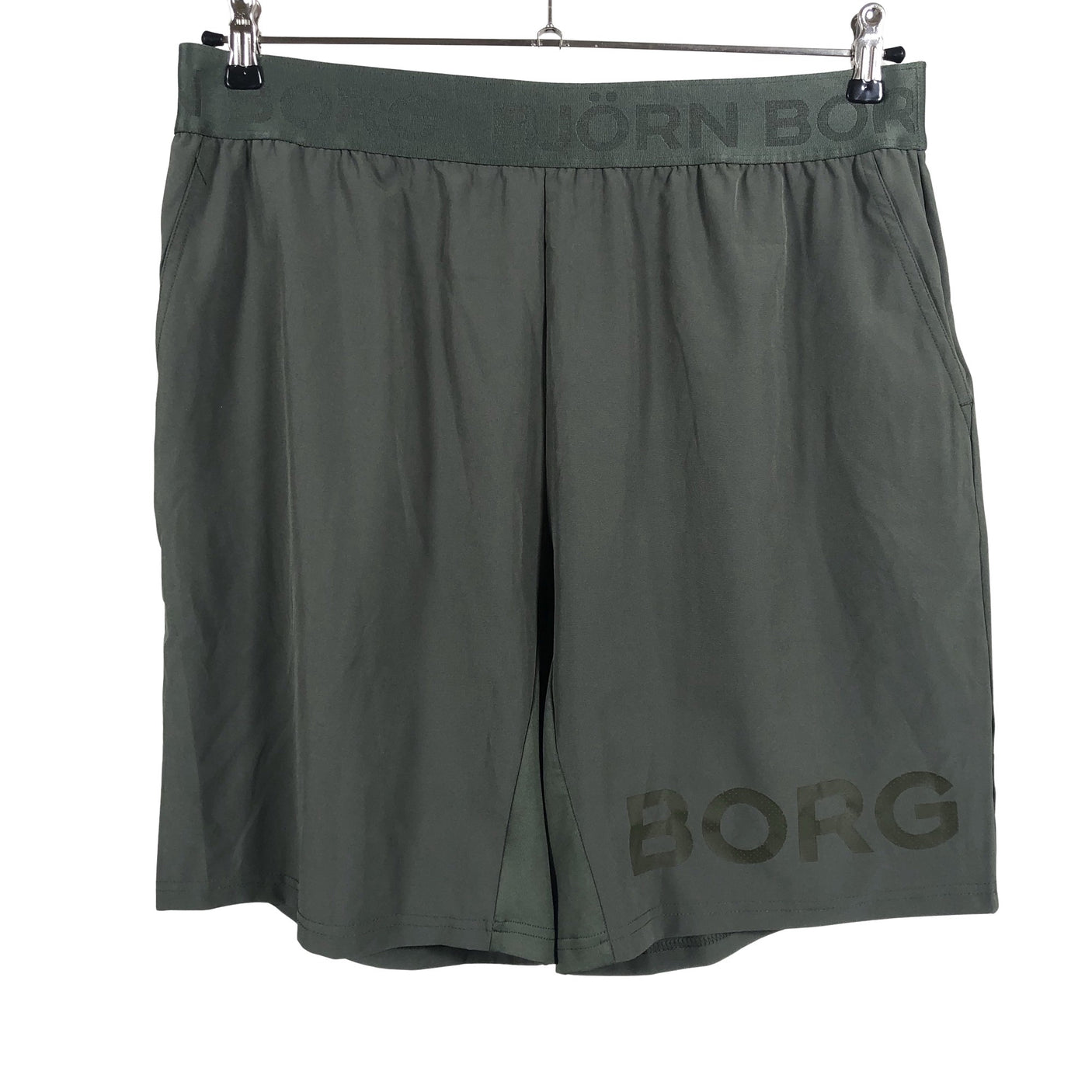 Miesten Björn Borg - Urheilushortsit, koko L - Vihreä (1)