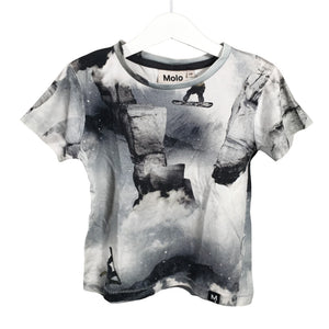 Poikien Molo Kids - T-paita, koko 104 - 110 - Harmaa (1)