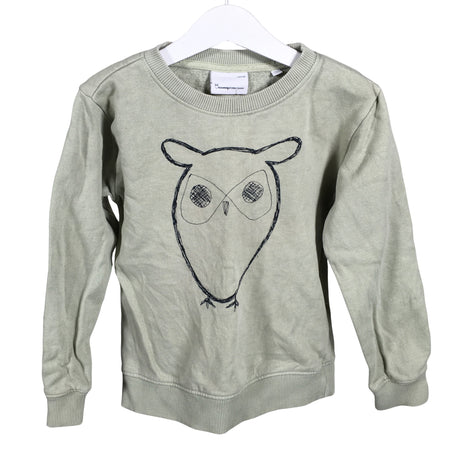 Unisex Knowledge Cotton Apparel - Collegepaita, koko 122 - 128 - Vihreä ()