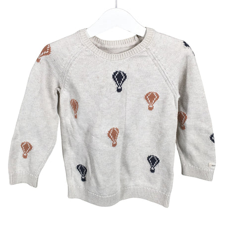 Unisex Newbie - Neulepaita, koko 98 - 104 - Beige ()