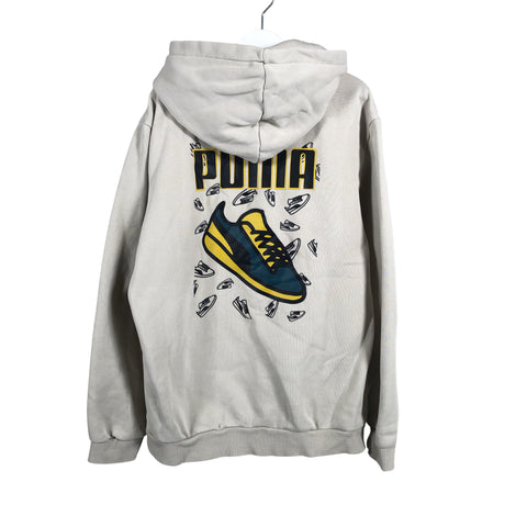 Unisex Puma - Lyhythihainen pusero, koko 158 - 164 - Beige (2)