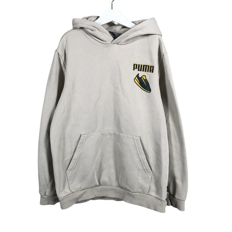 Unisex Puma - Lyhythihainen pusero, koko 158 - 164 - Beige ()