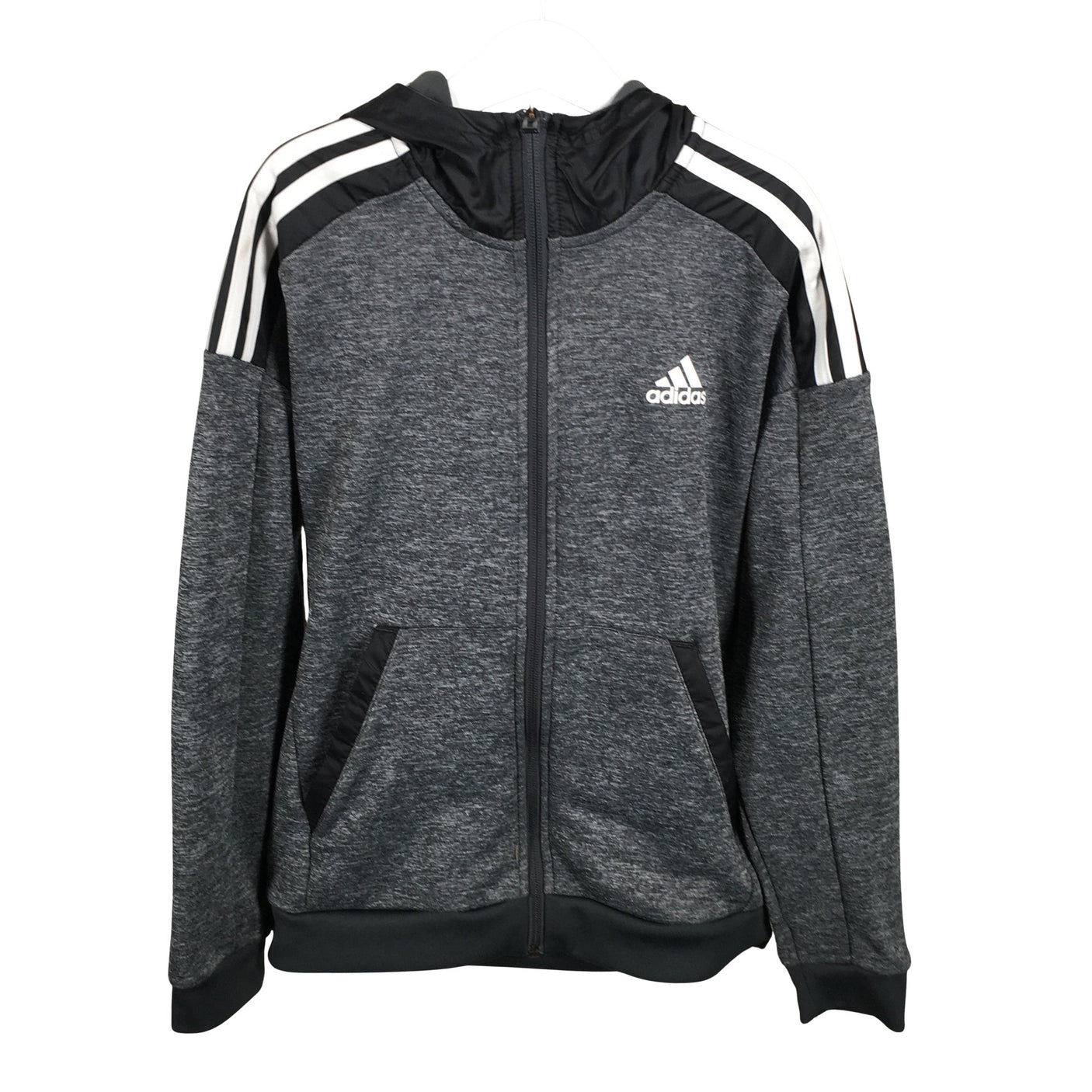 Unisex Adidas - Huppari, koko 146 - 152 - Harmaa (1)