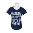 Naisten Earth Positive - T-paita, koko 40 - Sininen ()