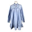 Naisten Knowledge Cotton Apparel - Kangasmekko, koko 34 - Vaaleansininen ()