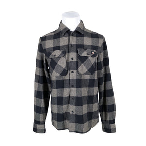 Miesten Dickies - Flanellipaita, koko L - Harmaa (1)