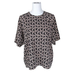 Naisten InWear - Lyhythihainen pusero, koko 40 - Beige (1)
