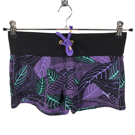 Naisten Puma - Collegeshortsit, koko 36 - Violetti ()
