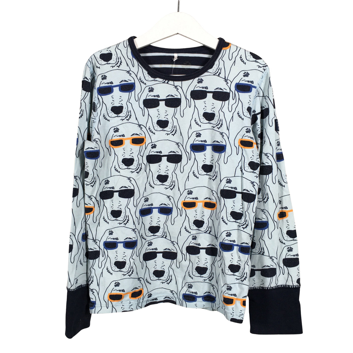 Unisex Polarn O. Pyret - Trikoopaita, koko 122 - 128 - Vaaleansininen (1)
