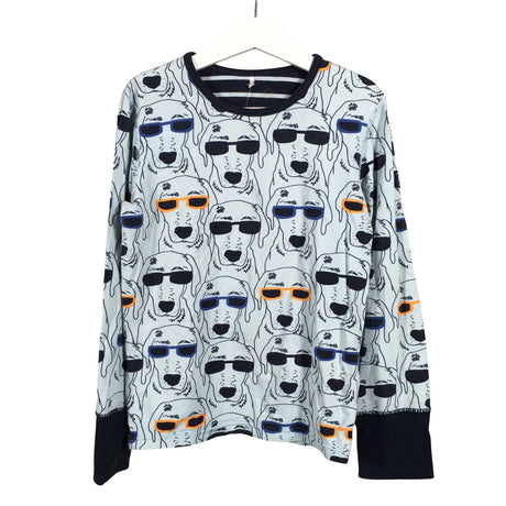 Unisex Polarn O. Pyret - Trikoopaita, koko 122 - 128 - Vaaleansininen ()