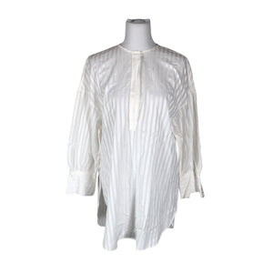 Naisten Massimo Dutti - Kangastunika, koko 38 - Valkoinen (1)