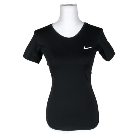 Naisten Nike - Urheilupaita, lyhyet hihat, koko 38 - Musta ()