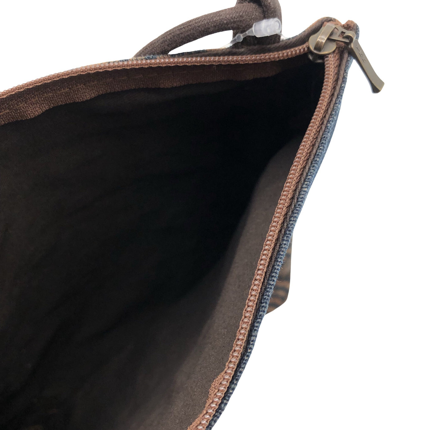 Naisten Handmade - Olkalaukku, koko Midi - Ruskea (2)