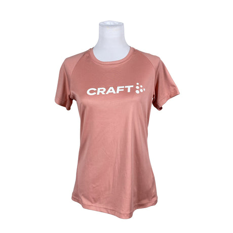 Naisten Craft - Urheilupaita, lyhyet hihat, koko 38 - Vaaleanpunainen ()