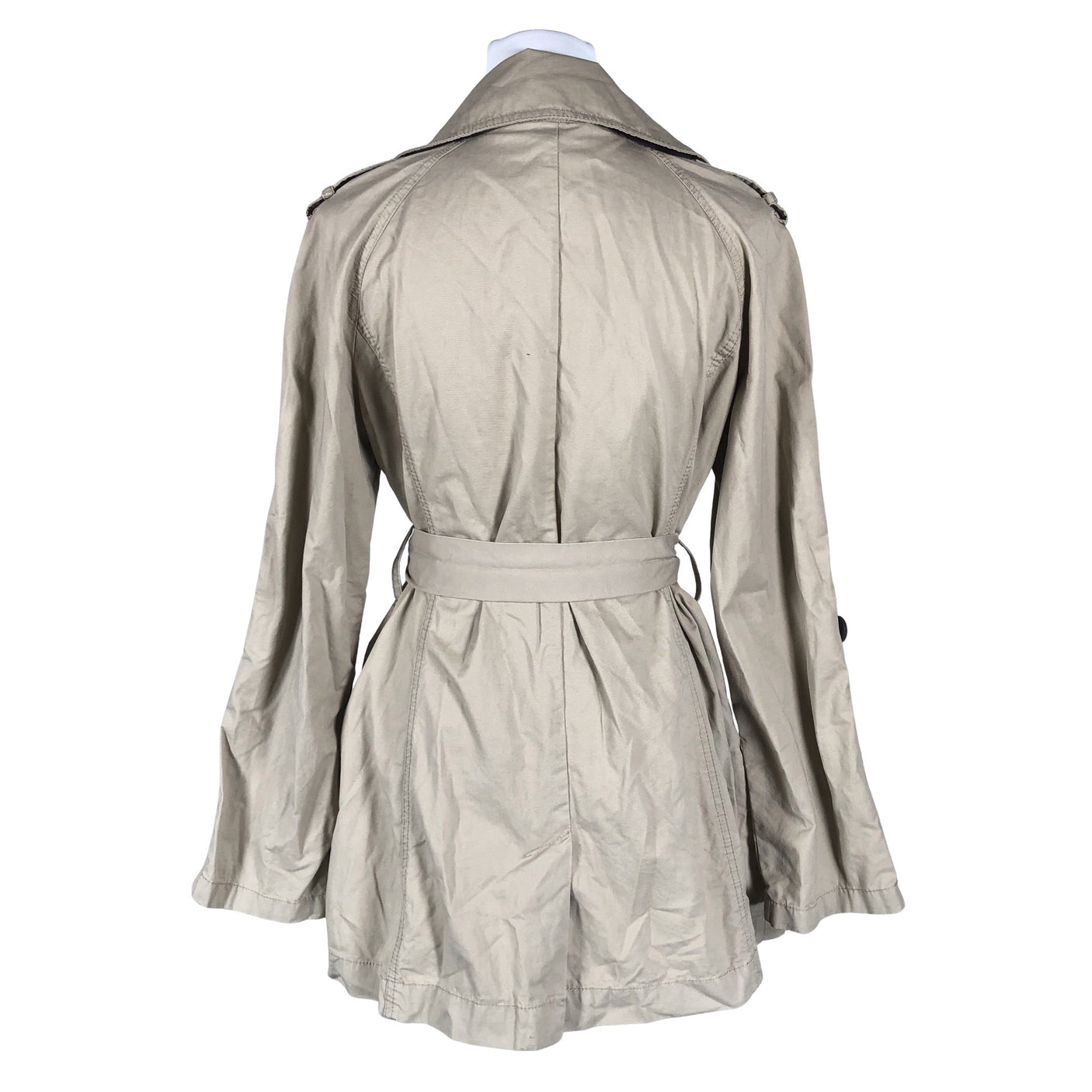 Naisten Benetton - Trenssitakki, koko 38 - Beige (2)