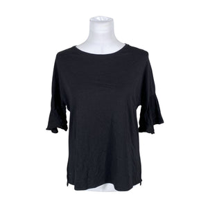 Naisten Massimo Dutti - T-paita, koko 38 - Musta (1)