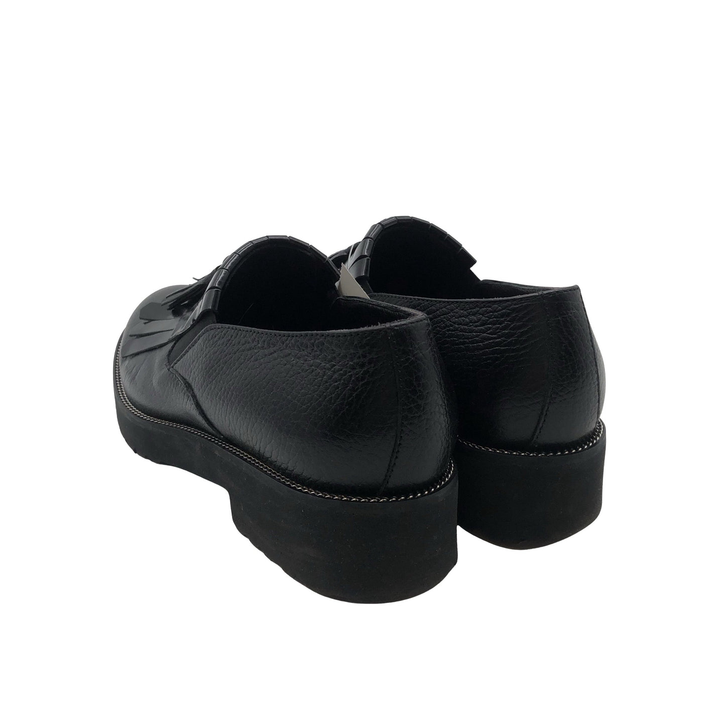 Naisten Fatte a Mano - Loaferit, koko 37 - Musta (2)