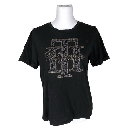 Naisten Tommy Hilfiger - T-paita, koko 40 - Musta ()