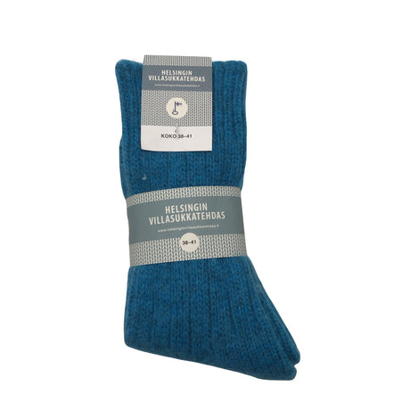 Unisex Helsingin Villasukkatehdas - Villasukat, koko 38 - Sininen ()