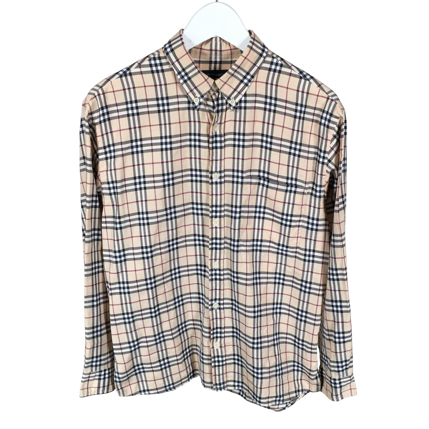 Poikien Burberry - Kauluspaita, koko 158 - 164 - Beige (1)