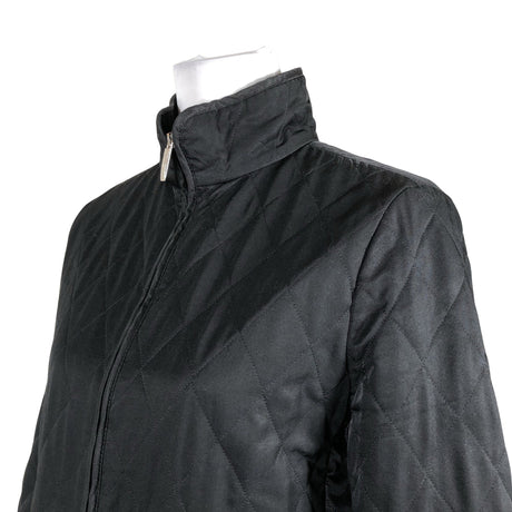 Naisten Burberry - Tikkitakki, koko 40 - Musta (2)