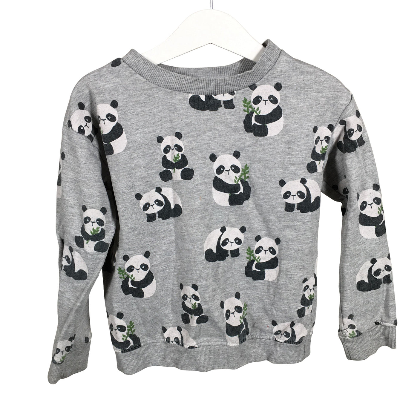 Unisex Bogi - Collegepaita, koko 104 - 110 - Harmaa (1)