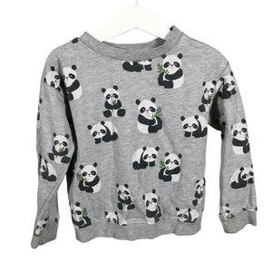 Unisex Bogi - Collegepaita, koko 104 - 110 - Harmaa (1)