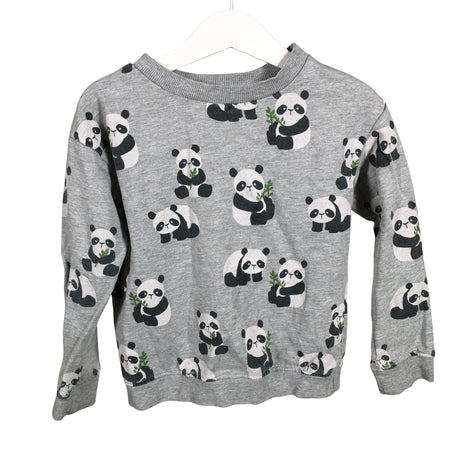 Unisex Bogi - Collegepaita, koko 104 - 110 - Harmaa ()