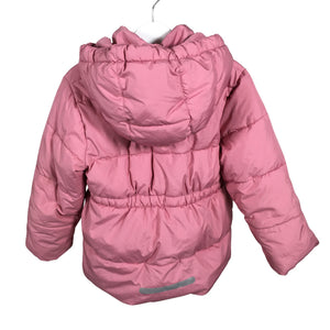 Tyttöjen Lindex - Toppatakki, koko 110 - 116 - Vaaleanpunainen (2)