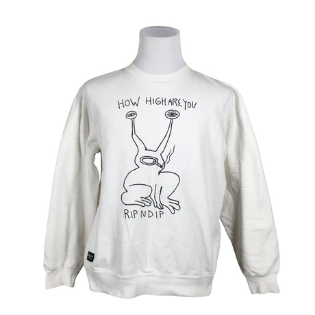 Miesten Ripndip - Collegepaita, koko L - Valkoinen ()