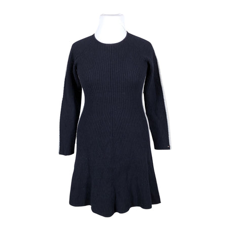 Naisten Tommy Hilfiger - Neulemekko, koko 42 - Sininen ()