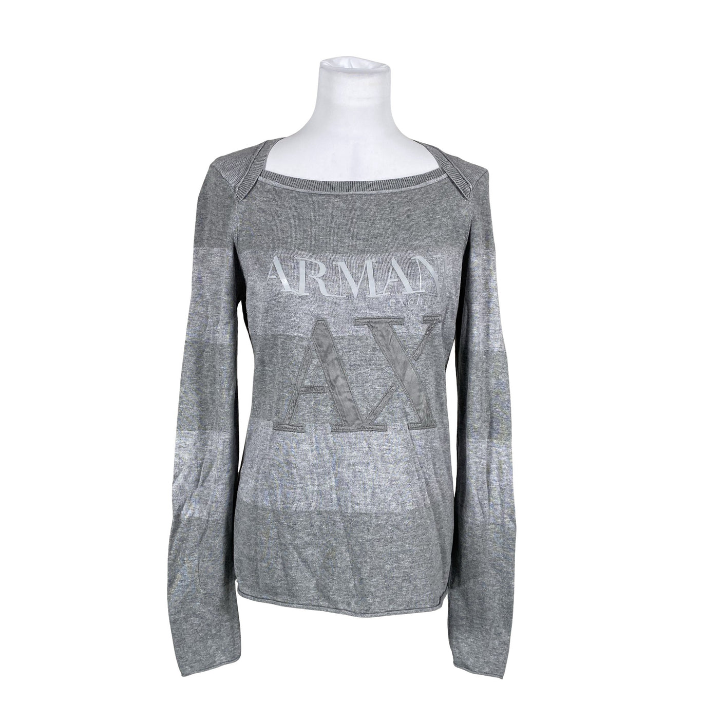 Naisten Armani Exchange - Neulepaita, koko 40 - Harmaa (1)