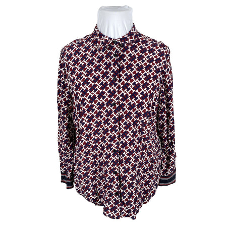 Naisten Tommy Hilfiger - Pusero, koko 46 - Viininpunainen ()