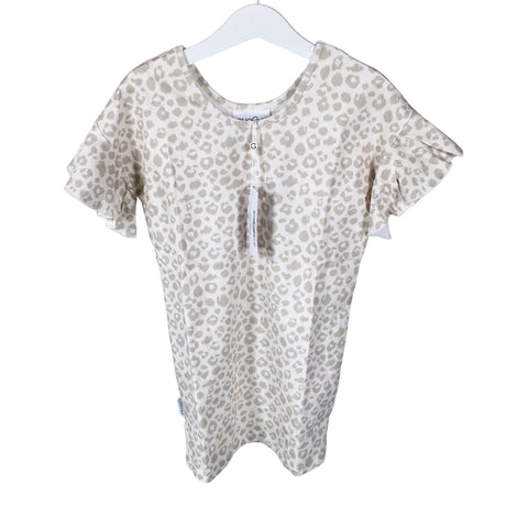 Tyttöjen Gugguu - Trikoopaita, koko 146 - 152 - Beige ()