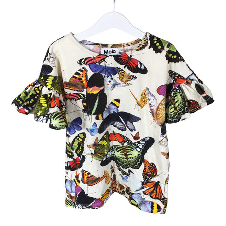 Tyttöjen Molo Kids - T-paita, koko 134 - 140 - Beige ()