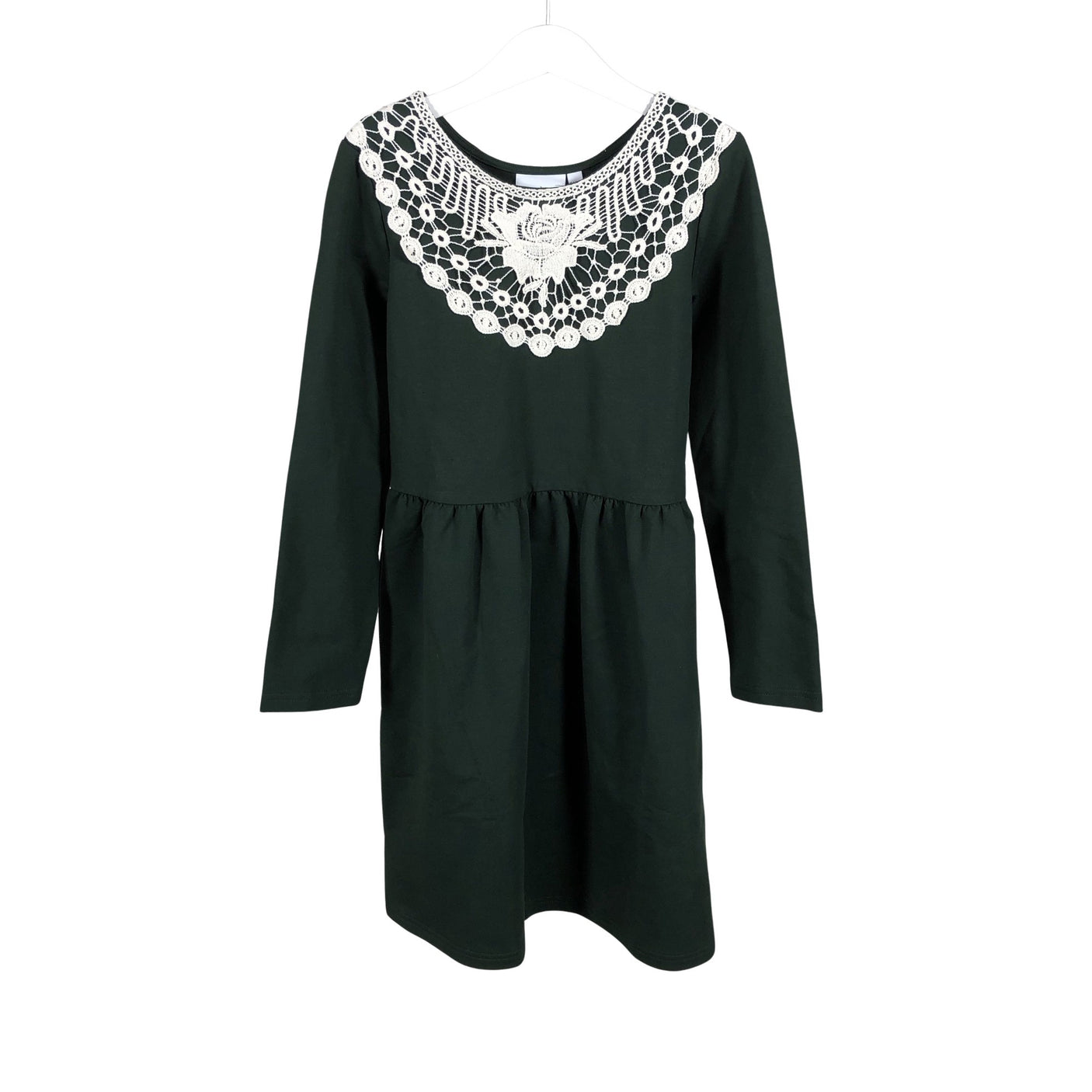 Tyttöjen Lumoan - Collegemekko, koko 134 - 140 - Vihreä (1)