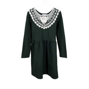 Tyttöjen Lumoan - Collegemekko, koko 134 - 140 - Vihreä (1)