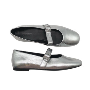 Naisten Vagabond - Ballerinat, koko 38 - Hopea (1)