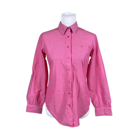 Naisten Tommy Hilfiger - Kauluspaita, koko 34 - Pinkki ()