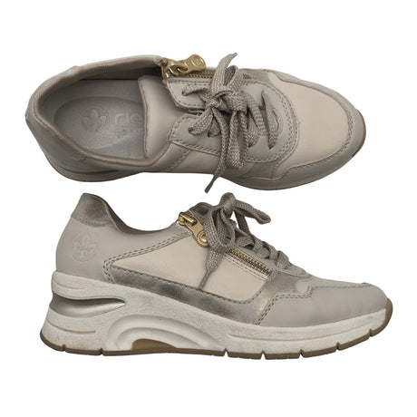 Naisten Rieker - Tennarit, koko 37 - Beige ()